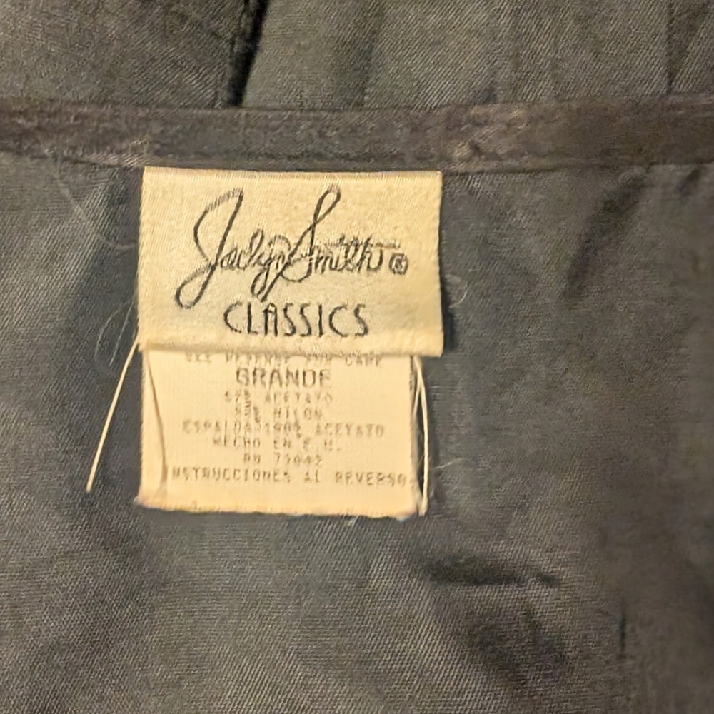 Jaclyn Smith Multicolor Patchwork Vest - image 4